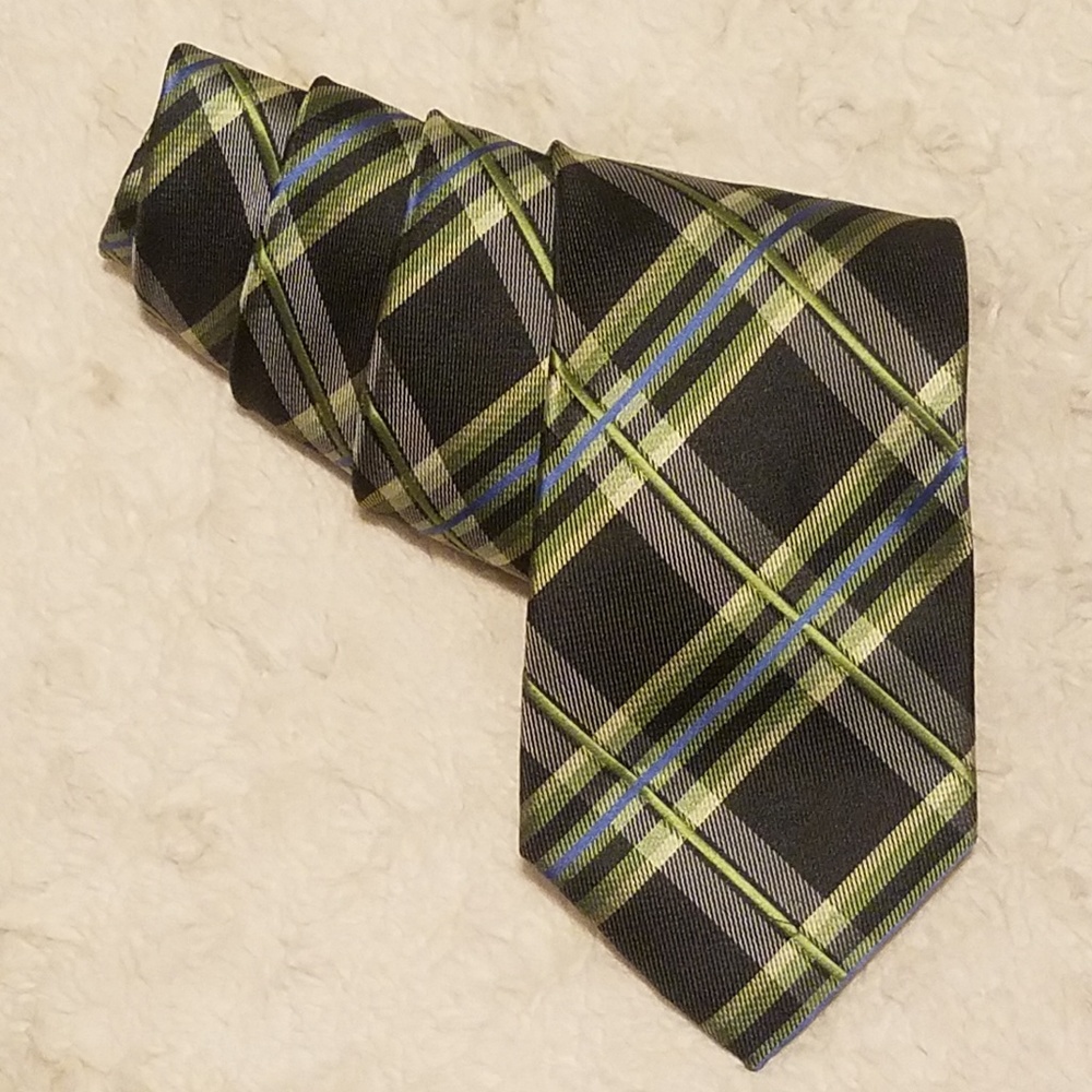 Alexander Julian Handmade Plaid Tie